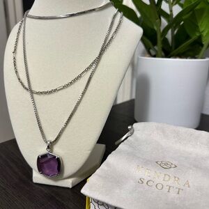 Kendra Scott Triple strand necklace